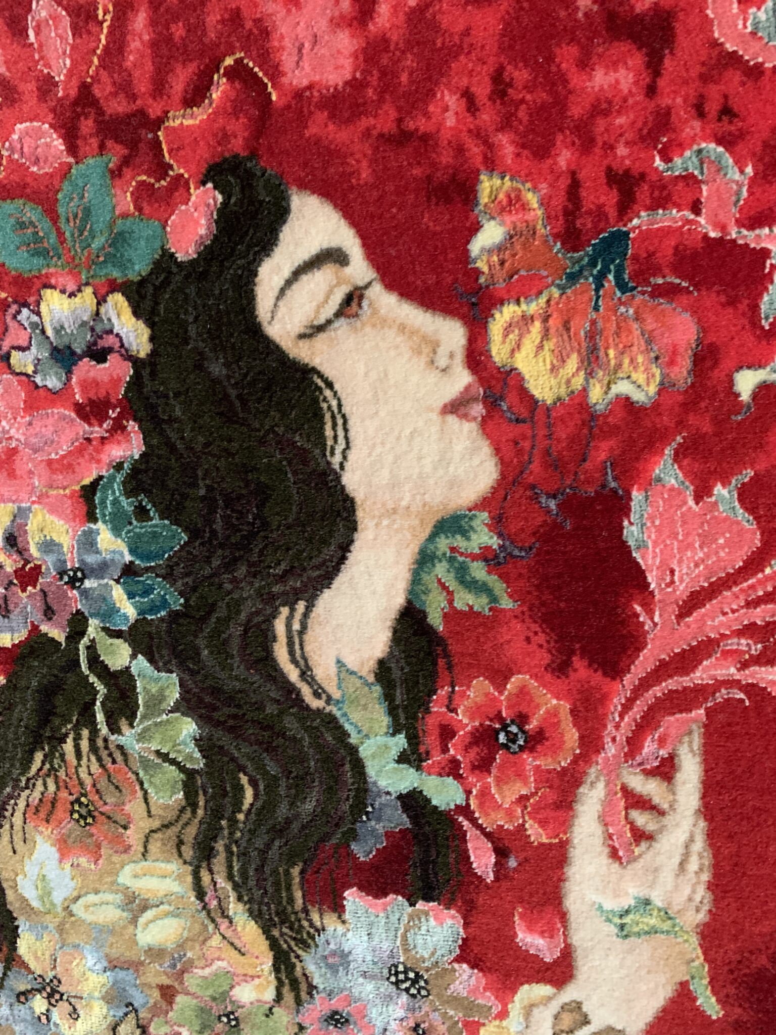 タペストリー アリナサブ工房 ペルシャ絨毯 絵画絨毯 - ラグ